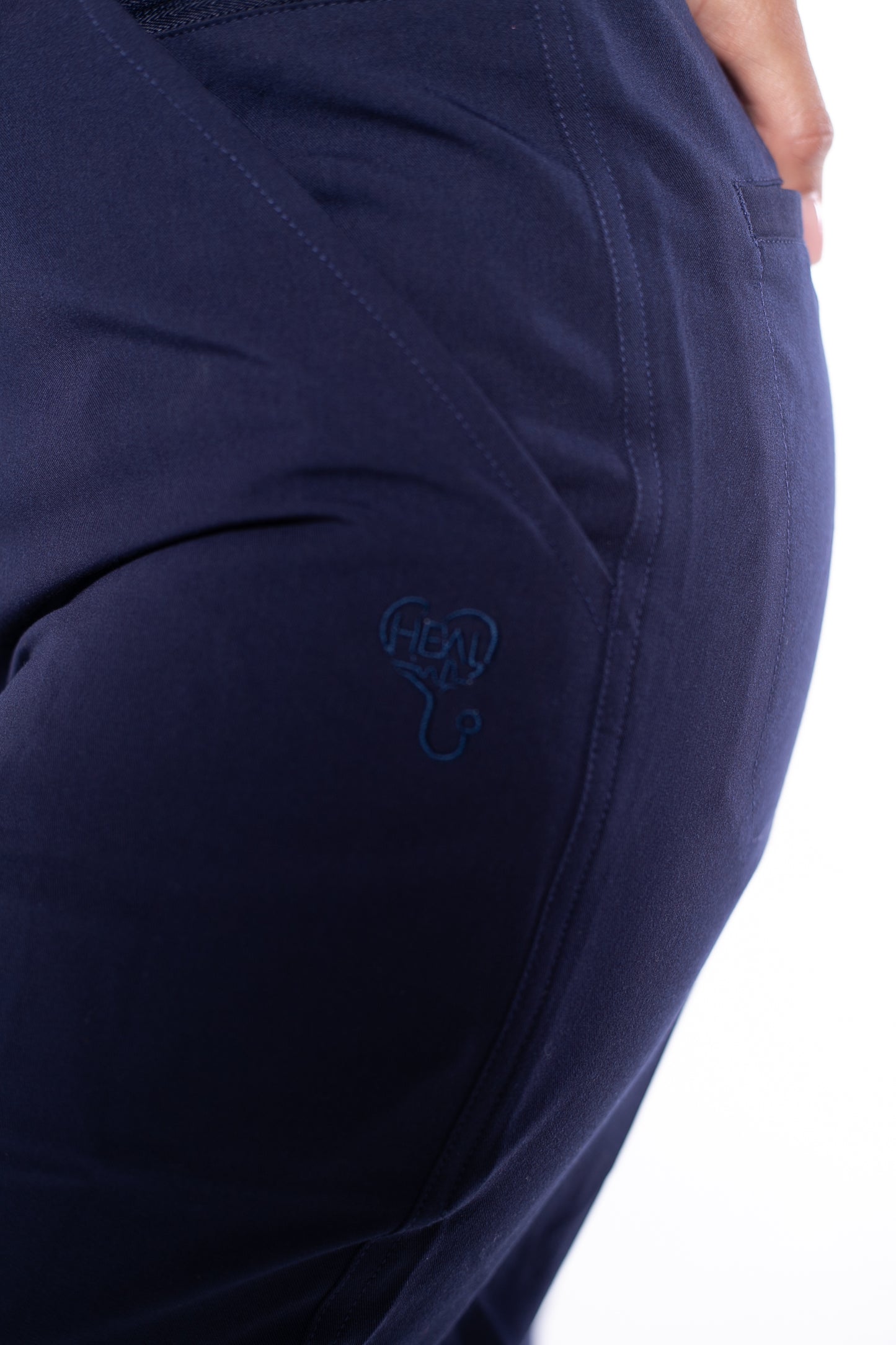 Navy Blue Scrub Jumpsuit