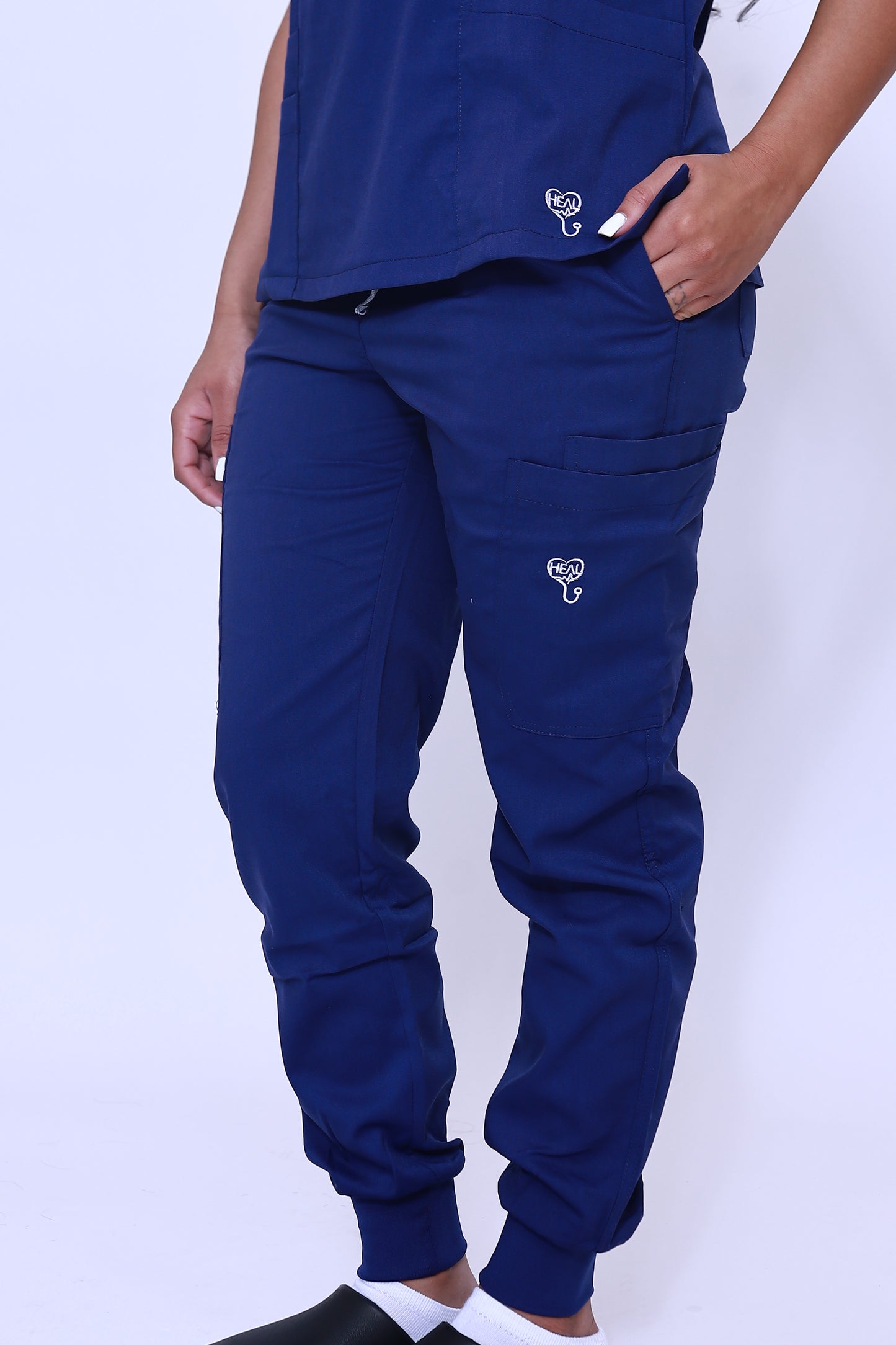 Navy Blue Scrub Bottoms